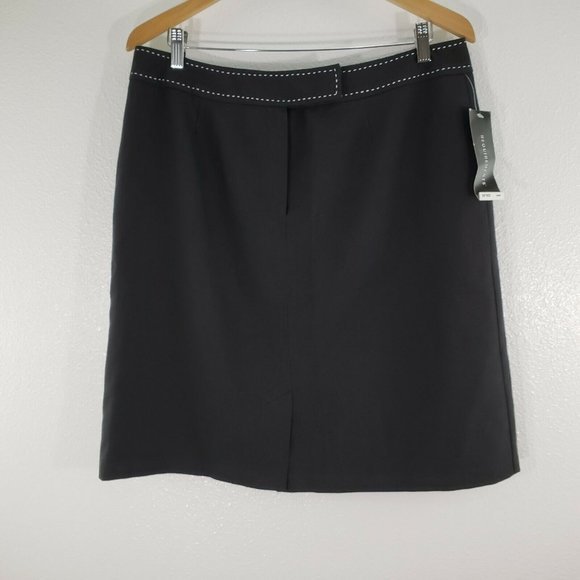 Requirements‎ Womens Skirt plus size 16  black Stra - Picture 3 of 7